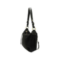 Joy Susan Effie Faux Suede Hobo Handbag  Black