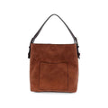 Joy Susan Rich Faux Suede Hobo Handbag  Spice