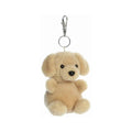 Aurora World Sunny Yellow Lab Palm Pals Clip On Plush Keychain