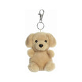 Aurora World Sunny Yellow Lab Palm Pals Clip On Plush Keychain