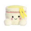 Aurora World Dashi Cup Noodles Palm Pal Plush Toy - 5 Inch Natural