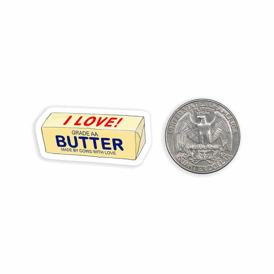 Mini Butter Sticker