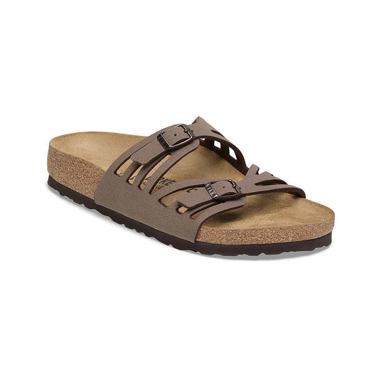 Birkenstock Women's Granada Birkibuc Sandals - Regular Mocha