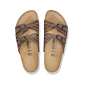 Birkenstock Women's Granada Birkibuc Sandals - Regular  Mocha