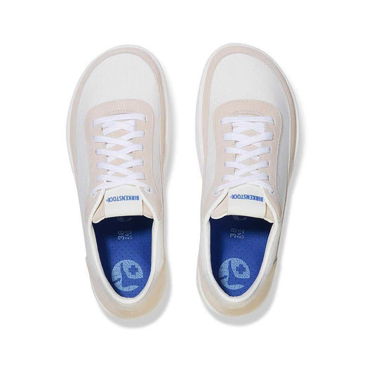 Color swatch for Birkenstock Women's Honnef City Sneakers - Narrow in Antique White