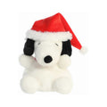 Aurora World Santa Snoopy Palm Pal Plush Toy