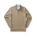 Duck Head Men's Dunmore Quarter- Zip Long Sleeve Pullover Clay Heather