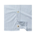 Duck Head Men's Joiner Plaid Performance Poplin Sport Shirt  Midnight Teal