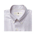 Duck Head Men's Joiner Plaid Performance Poplin Sport Shirt  Coral