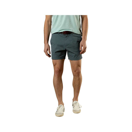 Duck Head Men's Harbor Performance Shorts - 6 Inch Stormy Blue