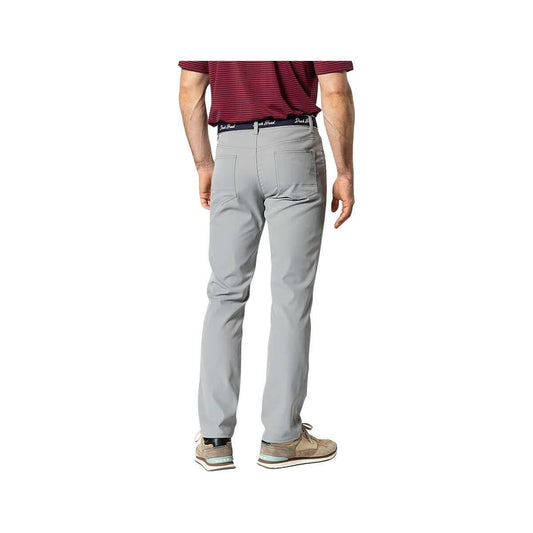 Duck Head Men's Long Drive Performance Five-Pocket Pants  Ultimate Gray