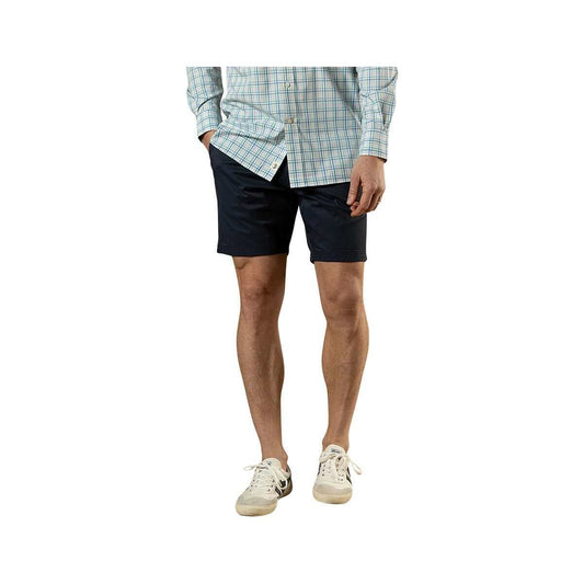 Duck Head Men's Harbor Performance Shorts - 8 Inch Navy