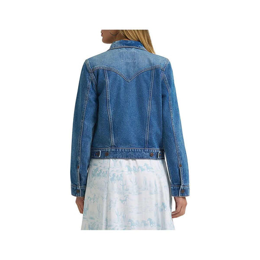 Wrangler Women's Western Unlined Denim Jacket Mikayla