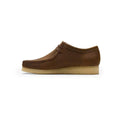 Clarks Of England Men's Wallabe Leather Moccasin Shoes, Beeswax, alternate view 3