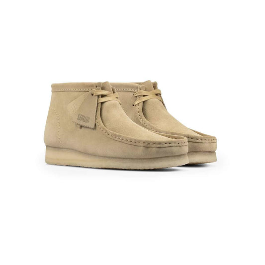 Men's Wallabee Suede Moccasin Shoes Maple Suede