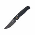 255L Medal Folding Knife Black Micarta