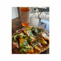 Hot Pepper Peach Bourbon Sauce