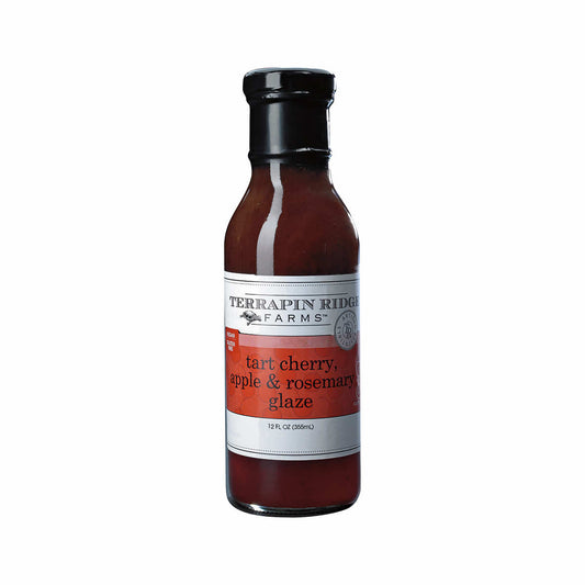 Tart Cherry, Apple and Rosemary Glaze