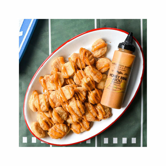 Honey BBQ Aioli Squeeze Garnishing Sauce