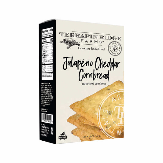 Jalapeno Cheddar Cornbread Gourmet Crackers
