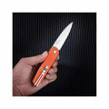 408L Qrick Liner Lock Knife  Green