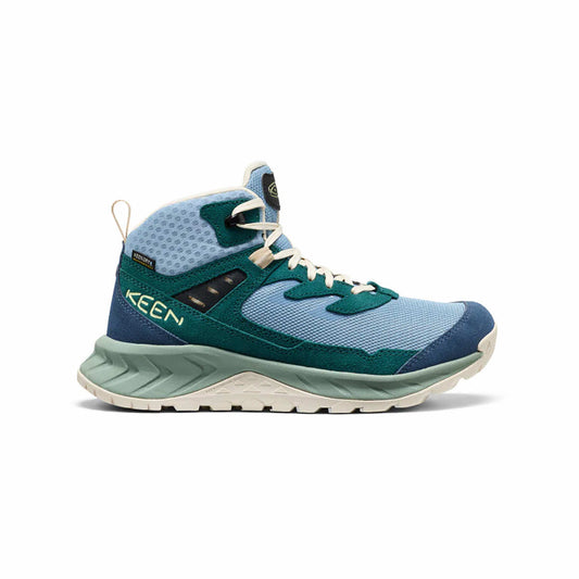 KEEN Women's Hightrail Waterproof Mid Hiking Boots Mediterranea Birch
