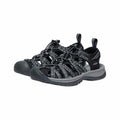 KEEN Women's Whisper Sandals  Black Steel Grey