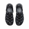 KEEN Women's Whisper Sandals  Black Steel Grey