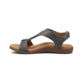 Taos Footwear Women's The Show Sandals  Steel