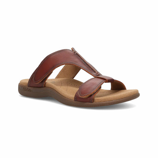 Taos Footwear Women's Slide Show Sandals Cognac