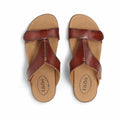 Taos Footwear Women's Slide Show Sandals  Cognac