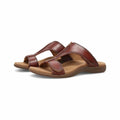 Taos Footwear Women's Slide Show Sandals  Cognac