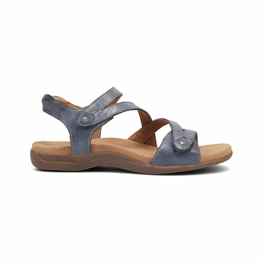 Taos Footwear Women's Big Time Sandals Dark Blue