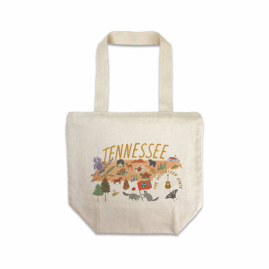 Lantern Press Tennessee Celebrate the Place Tote Bag