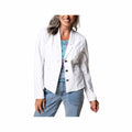 Habitat Women's South Side Stonewash Knit Denim Jacket  White