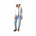Habitat Women's South Side Stonewash Knit Denim Jacket  White