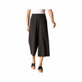 Habitat Women's Crinkle Crepe Aria Capri Pants  Black