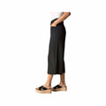 Habitat Women's Crinkle Crepe Aria Capri Pants  Black