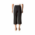 Habitat Women's Crinkle Crepe Aria Capri Pants  Black