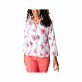 Habitat Women's Wildflower Ruched Collar Swing Jacket Coral