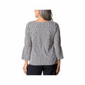 Habitat Women's Three-Quarter Sleeve Flounce Top