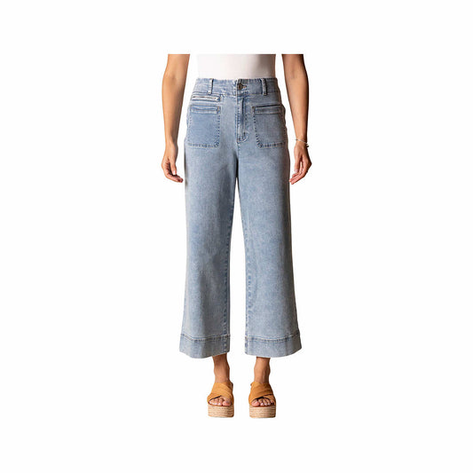 Habitat Women's Crop Essential Jeans Lightdenim