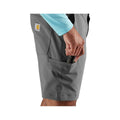 Carhartt Men's Relaxed 8-Inch Force Phoenix Shorts  Steel