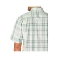 Carhartt Men's Fort Loose Short Sleeve Plaid Shirt  Smoked Teal