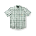 Carhartt Men's Fort Loose Short Sleeve Plaid Shirt  Smoked Teal