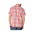 Carhartt Men's Montana Bozeman Relaxed Short Sleeve Plaid Shirt - Tall  Light Amber