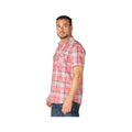 Carhartt Men's Montana Bozeman Relaxed Short Sleeve Plaid Shirt - Tall  Light Amber
