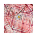 Carhartt Men's Montana Bozeman Relaxed Short Sleeve Plaid Shirt - Tall  Light Amber