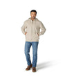 Carhartt Men's Paxton Quarter Zip Hoodie  Cobblestone