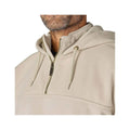 Carhartt Men's Paxton Quarter Zip Hoodie  Cobblestone